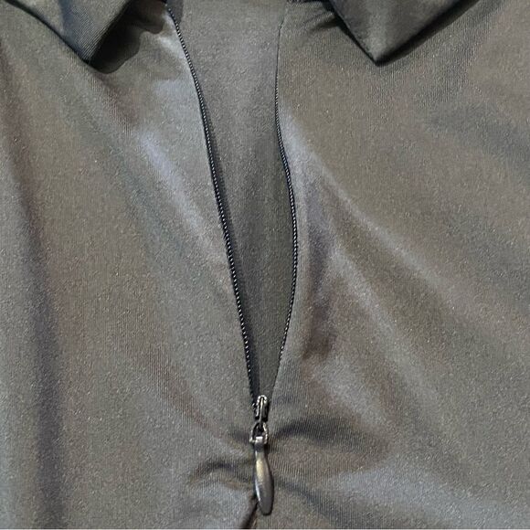 Tommy Bahama Golf Collared Sleeveless 1/4 Zip Polo Top Women's Size Large - Picture 8 of 16